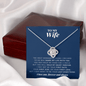 Love Knot Necklace | To My Wife | Hold My Heart Forever
