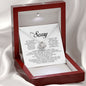 I'm Sorry Gift For Her, Love Knot Necklace