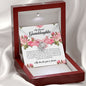 To My Dearest Granddaughter, Love Knot Necklace