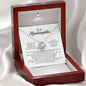 To My Stepdaughter Gift, Love Knot Necklace