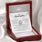 To My Stepdaughter Gift, Love Knot Necklace