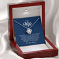 To My Wife, Love Knot Necklace