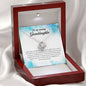 To My Amazing Granddaughter, Love Knot Necklace