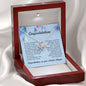 CongratualtionS on Your Master's Degree, Love Knot Necklace