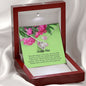 Fertility Wish Gift, Love Knot Necklace