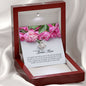 To my Bonus Mom Gift, Love Knot Necklace