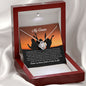 To My Cousin Gift, Love Knot Necklace