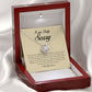 I Am Truly Sorry, Love Knot Necklace