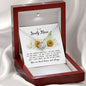 To My Lovely Niece, Love Knot Necklace