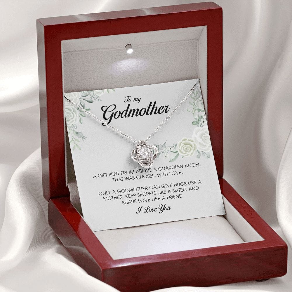 To My Godmother, Love Knot Necklace