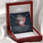 To My Smokin Hot Wife,  Love Knot Necklace