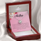 Mother of the Bride Gift, Love Knot Necklace