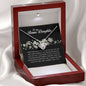 To My Bonus Daughter, Love Knot Necklace