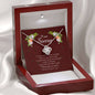 Love Knot Necklace, I'm Sorry Card, Apology Gift For Her, Forgiveness Gift, I’m Sorry Gift For Wife / Girlfriend, Gift To Say Sorry