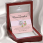 Love Knot Necklace, Choreographer Jewelry Card
