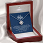 To My Wife, Love Knot Necklace