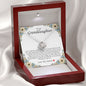 To My Granddaughter, Love Knot Necklace