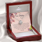 I'm Sorry Gift for Her, Love Knot Necklace