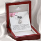 To My Wife, Love Knot Necklace