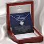Love Knot Necklace, To My Aunt, Gift from Bride, Wedding Day Gift from Niece