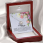 To the Bride, Love Knot Necklace
