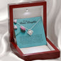 To My Bonus Daughter, Love Knot Necklace