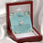 To my Mom, Love Knot Necklace