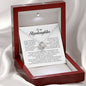 To My Stepdaughter Gift, Love Knot Necklace