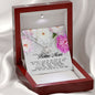 To my Bonus Mom Gift, Love Knot Necklace
