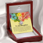 To My Daughter, Love Knot Necklace