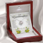 Love Knot Necklace, Jewelry Card for Granddaughter
