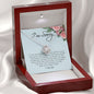 I'm Sorry Gift for Her, Love Knot Necklace