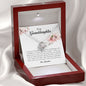 To My Granddaughter, Love Knot Necklace