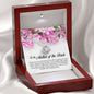 To the Mother of the Bride, Love Knot Necklace
