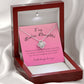 To My Badass Daughter, Love Knot Necklace