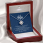 To My Wife, Love Knot Necklace