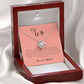 To My Wife, Love Knot Necklace