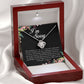 I Am Sorry, Love Knot Necklace