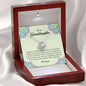 To Our Granddaughter, Love Knot Necklace
