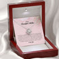 To My Beautiful Mother, Love Knot Necklace