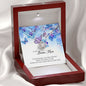 To my Bonus Mom Gift, Love Knot Necklace