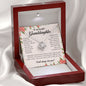 To My Beautiful Granddaughter, Love Knot Necklace