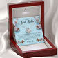 To My Soul Sister, Love Knot Necklace