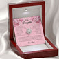 To My Daughter, Love Knot Necklace