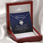 Love Knot Necklace, Happy Forty Four Year Anniversary