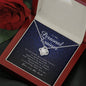 Love Knot Necklace, Appreciation Gift for Personal Trainer