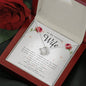 Love Knot Necklace, To My Stunning Wife