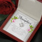 Love Knot Necklace, Daughter Gift from Dad / Mom