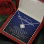 Love Knot Necklace, To My Beautiful Granddaughter, With Love From Grandma