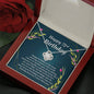 Love Knot Necklace, Happy 72nd Birthday